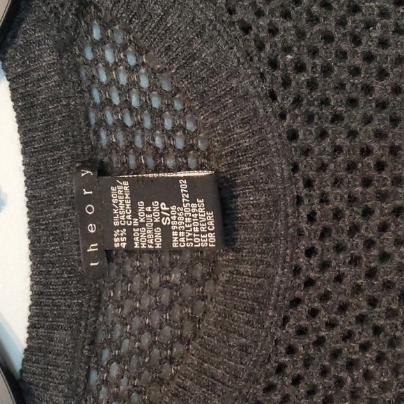 Theory Womens Lightweight Cashmere blend Sweater sz S - Picture 3 of 7